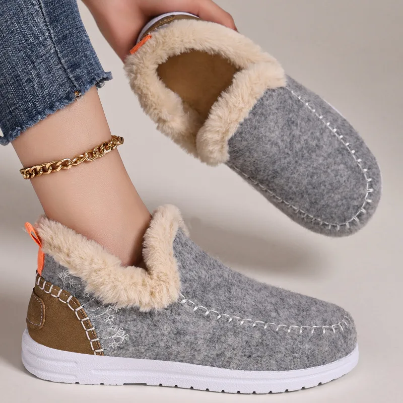 Outdoor Lighting For Your Home - Sapatos de Inverno Masculinos com Pelúcia,