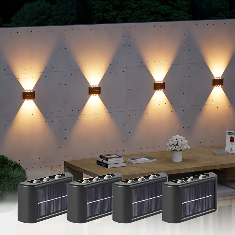 Outdoor Lighting Waterproof - Luz Solar LED para Exterior, Lâmpada