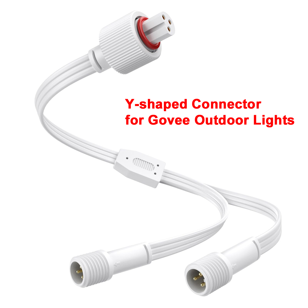 Outdoor Lighting Waterproof - Conector em forma de Y para