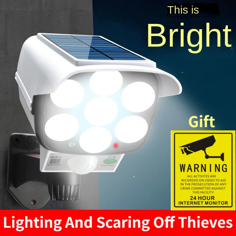 Outdoor Lighting Wireless - Luz solar ao ar livre sensor