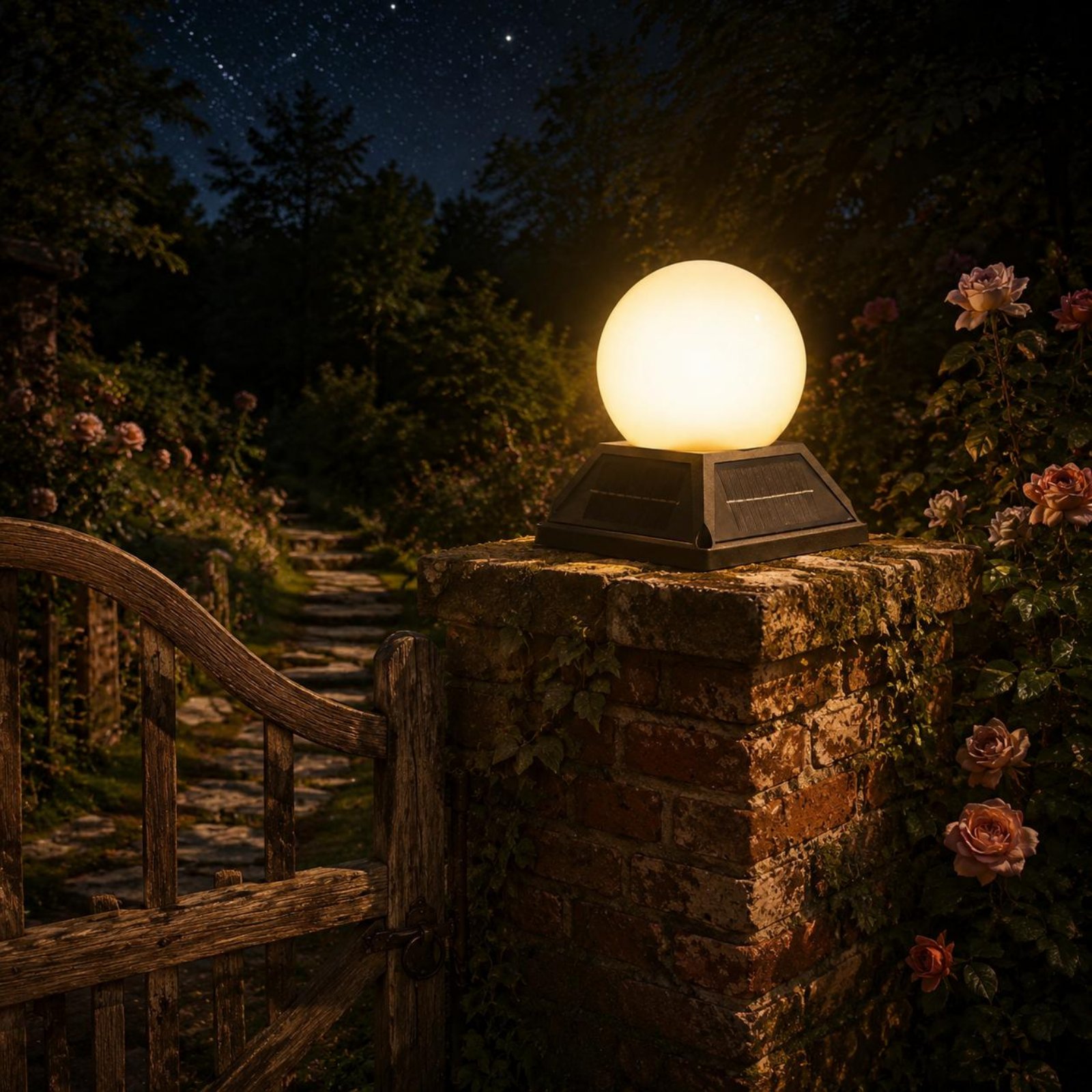 Outdoor Lighting Ip65 - Luz Solar para Poste com Controle