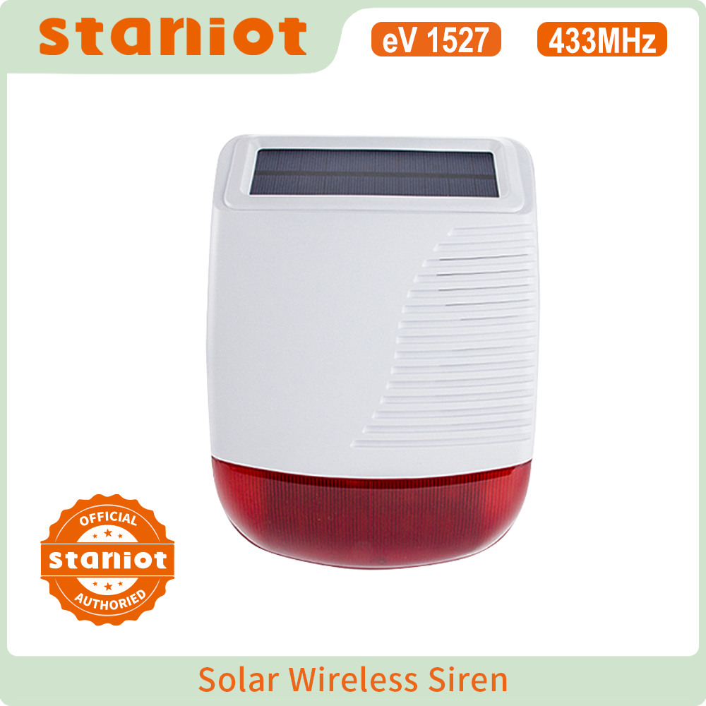 Staniot sirene estroboscópica  - Outdoor Lighting Wireless avaliação e preço