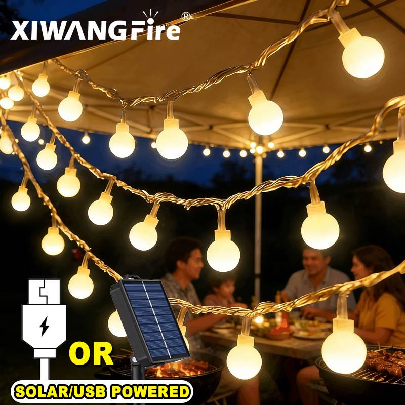 Luzes de Cordão Solares/USB/Ba - Outdoor Lighting Waterproof avaliação e preço