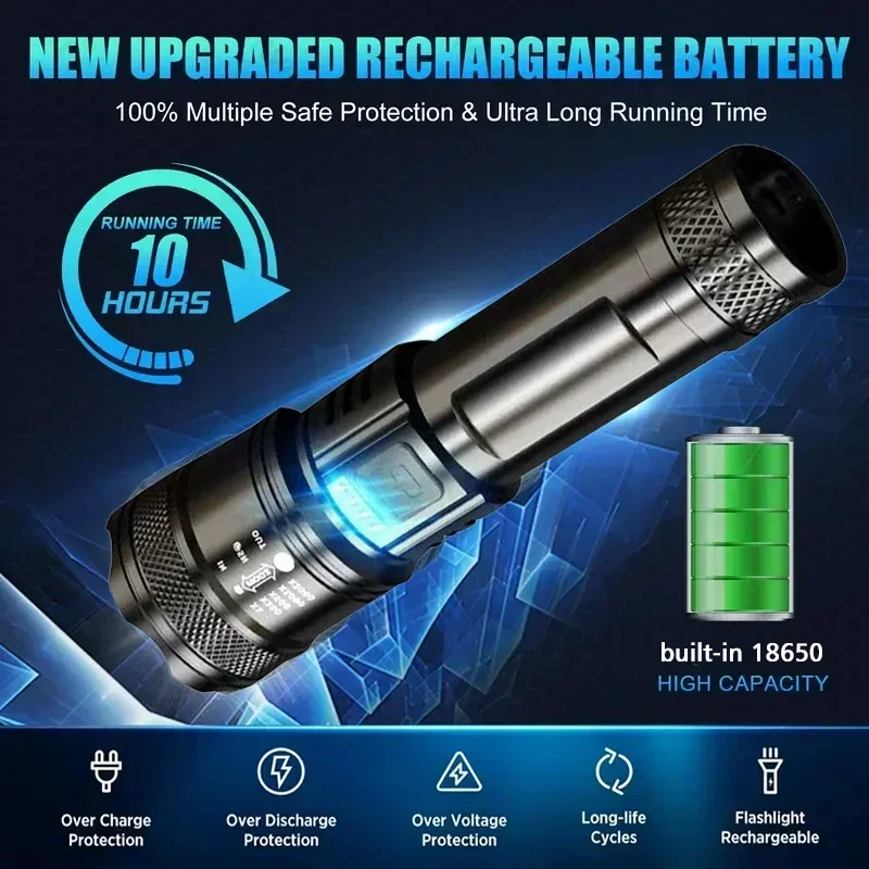 Super brilhante lanterna led u - Outdoor Lighting Black avaliação e preço