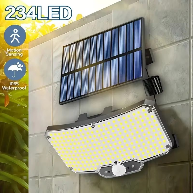 Luzes Solares Externas 234LED  - Outdoor Lighting Waterproof avaliação e preço