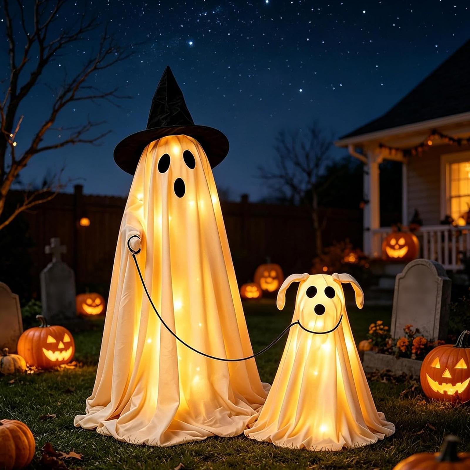 Conjunto de Cão Fantasma Ilumi - Outdoor Lighting Effects avaliação e preço