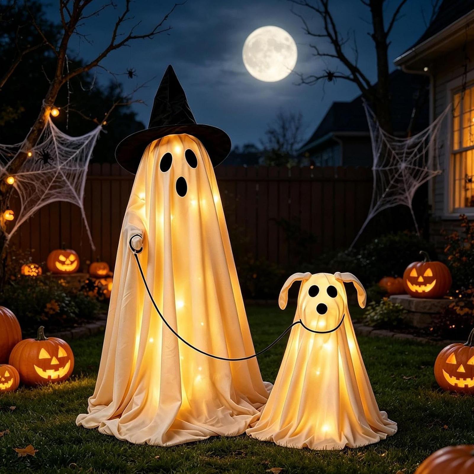 Conjunto de Cão Fantasma Ilumi - Outdoor Lighting Effects avaliação e preço