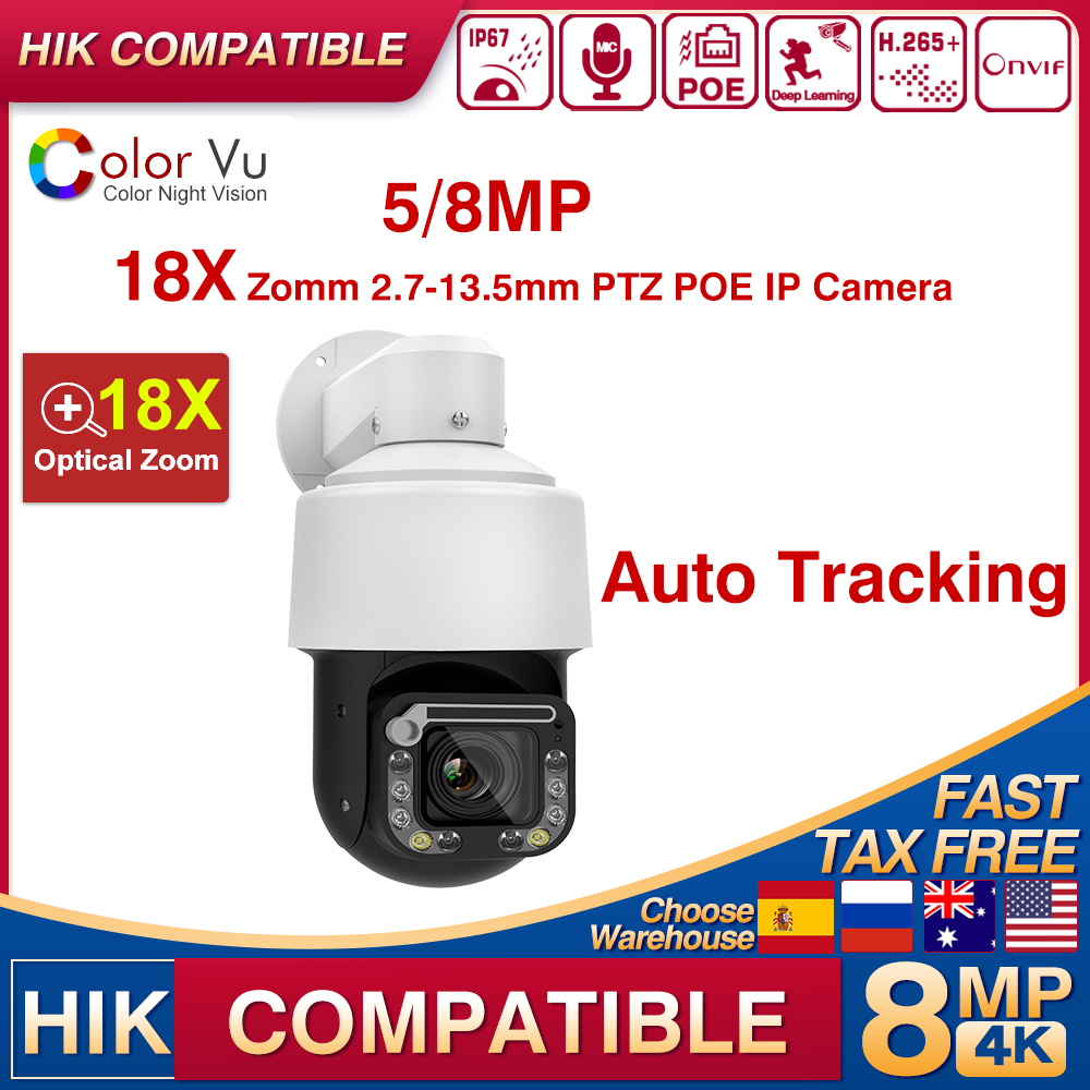 Hikvision compatível 4k 8mp po - Outdoor Lighting Track avaliação e preço