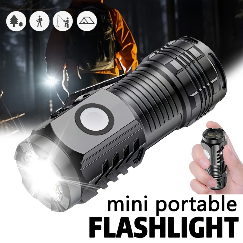 Mini lanterna 3LED com clipe p - Outdoor Lighting Black avaliação e preço