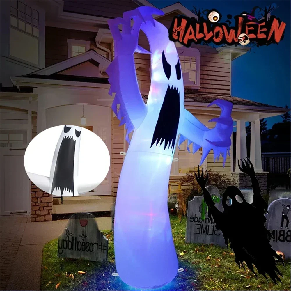 Halloween inflável assustador  - Outdoor Lighting Effects avaliação e preço