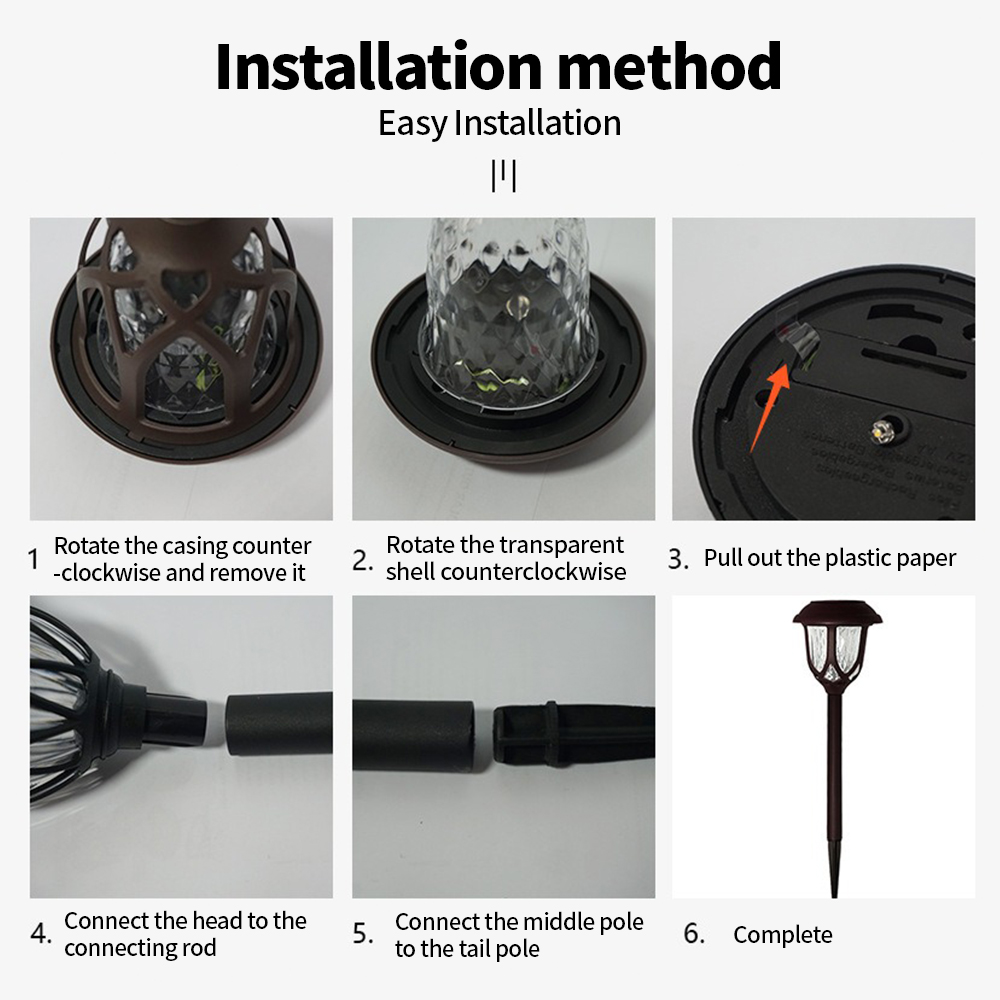 Lâmpada Solar LED para Pátio,  - Outdoor Lighting And Landscape avaliação e preço