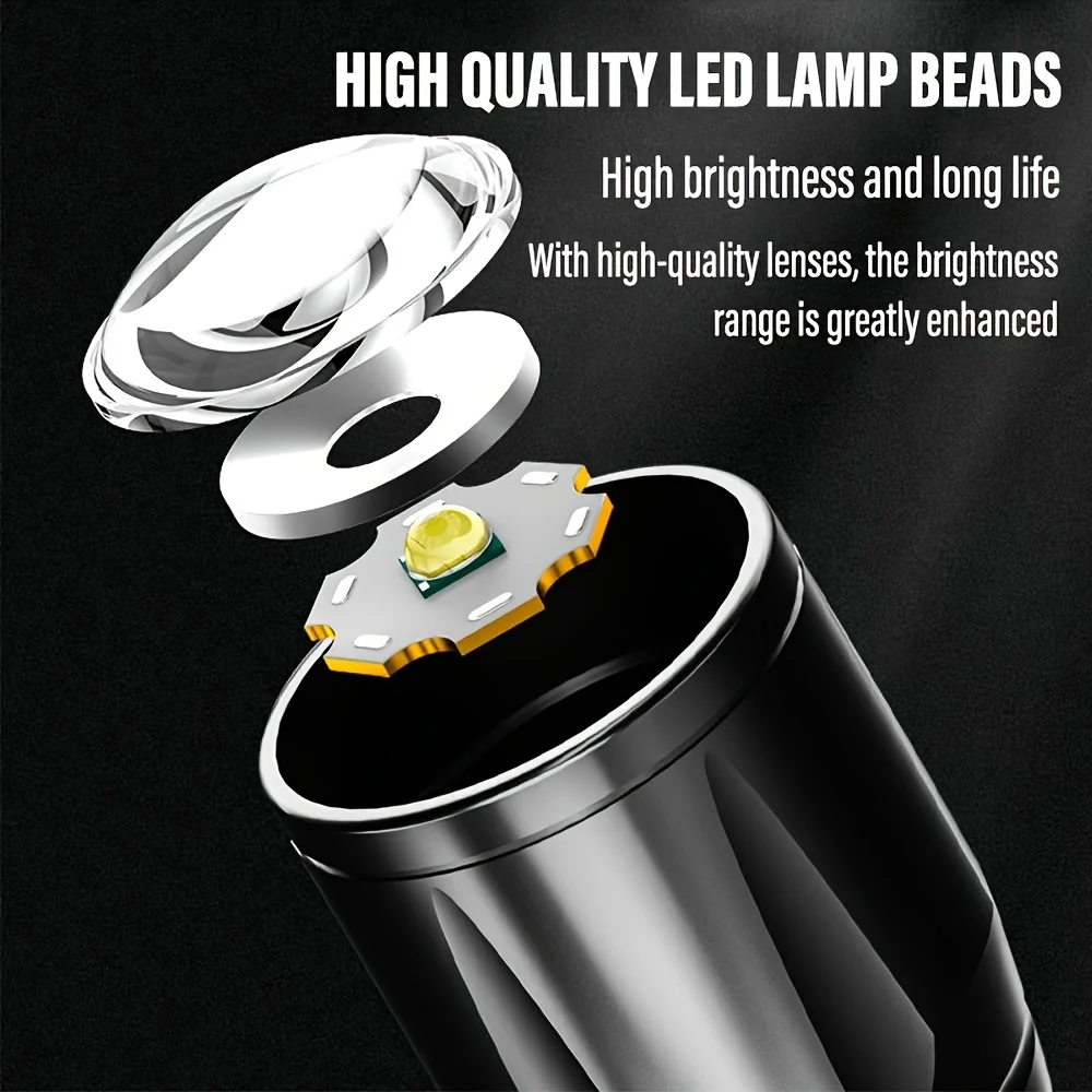 Mini Lanterna LED COB Portátil - Outdoor Lighting Black avaliação e preço