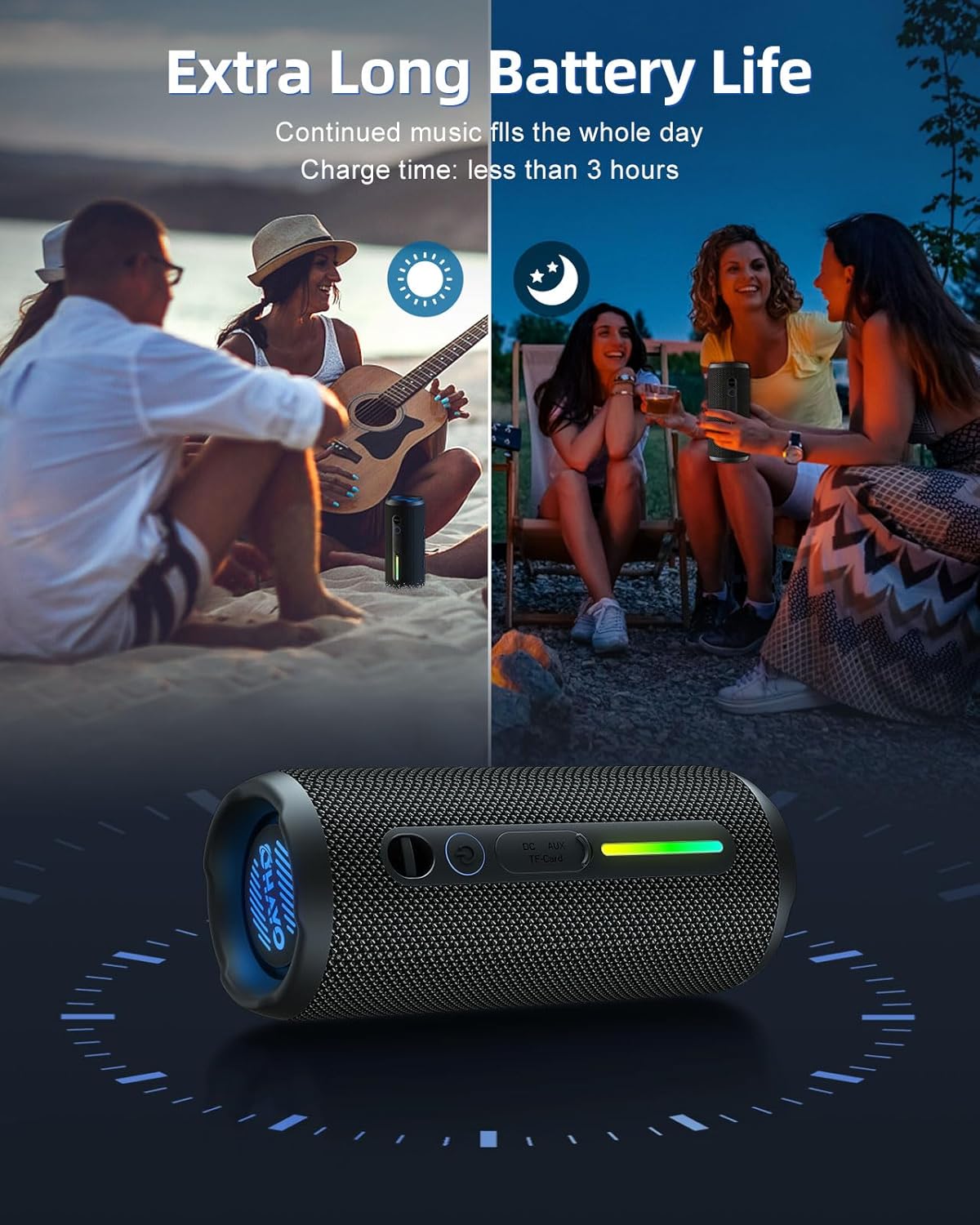 Ohayo S7 portátil Waterpro Blu - Outdoor Lighting Wireless avaliação e preço