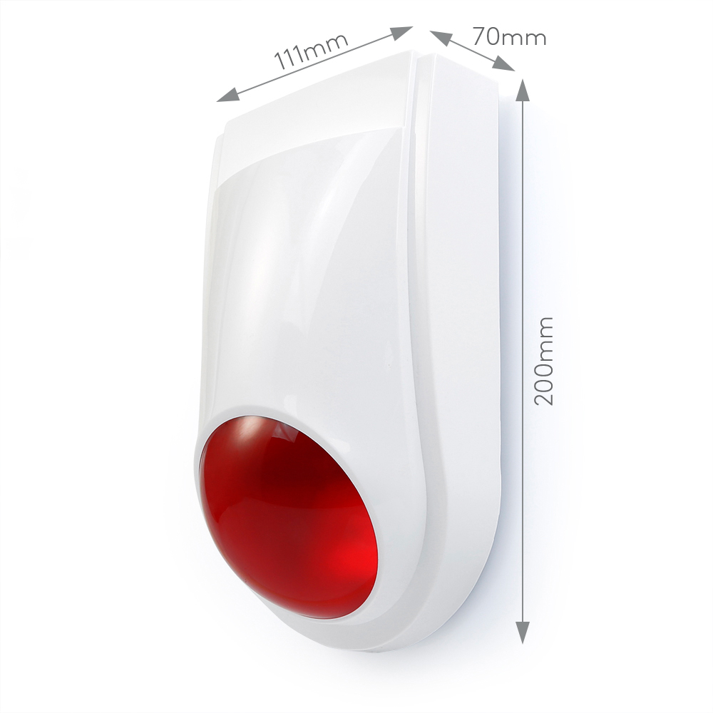 Sirene de flash sem fio E6, lu - Outdoor Lighting Wireless avaliação e preço