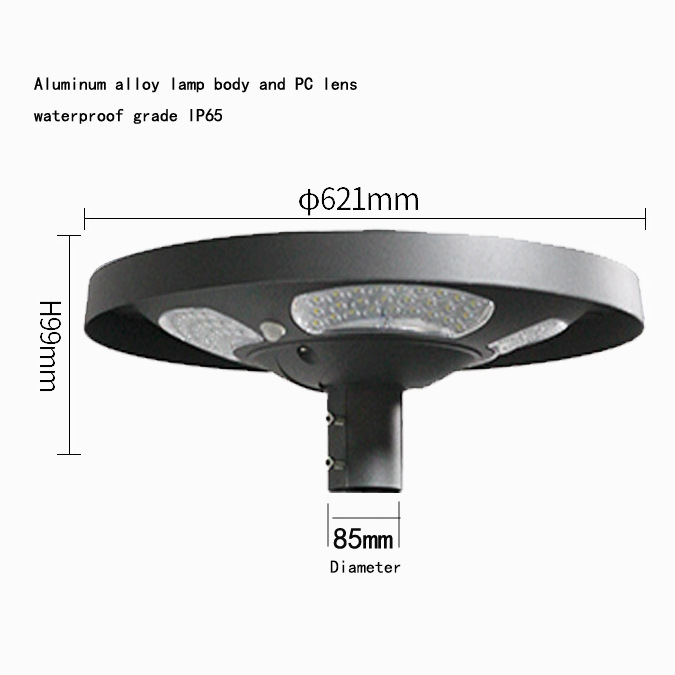Luminária Solar LED UFO à Prov - Outdoor Lighting Ip65 avaliação e preço