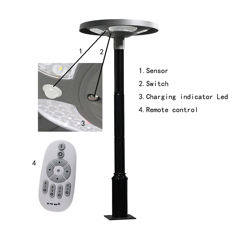 Luminária Solar LED UFO à Prov - Outdoor Lighting Ip65 avaliação e preço