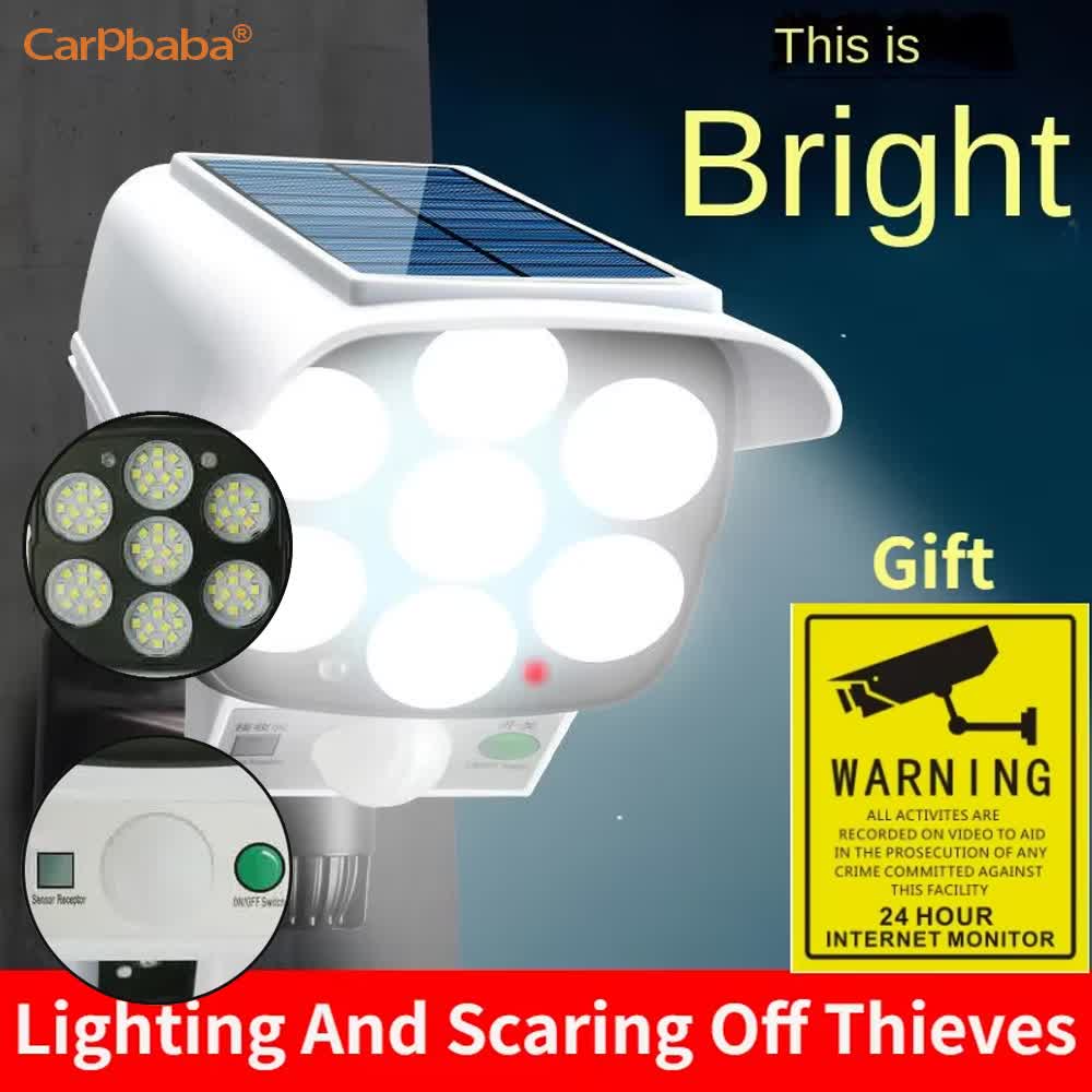 Luz solar ao ar livre sensor d - Outdoor Lighting Wireless avaliação e preço